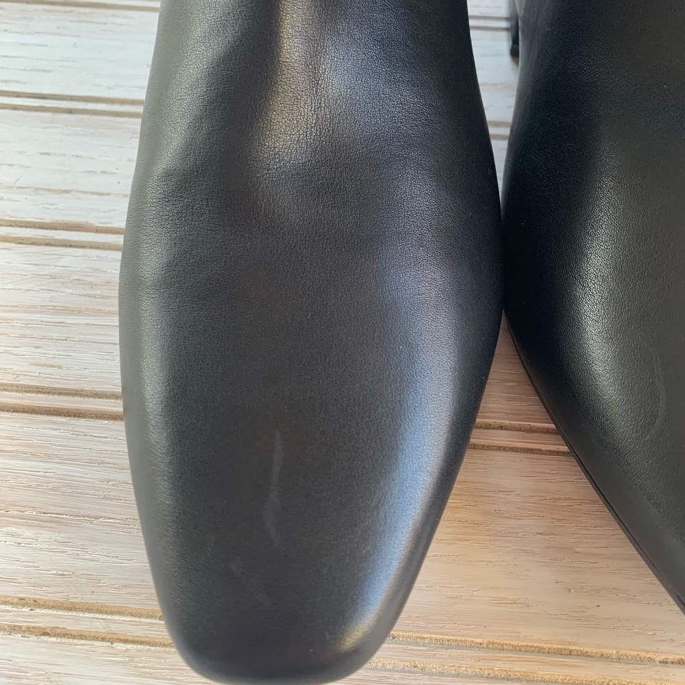 Naturalizer Black Carella Leather Wide-Calf Boot. Women's Size 8 - Picture 12 of 13